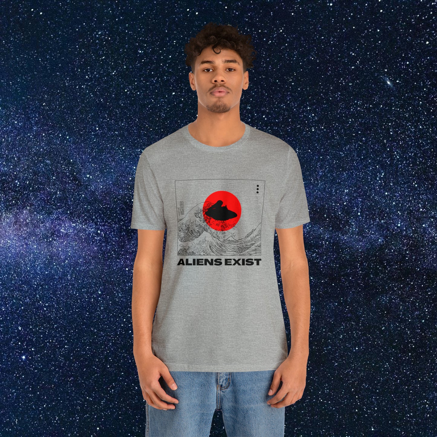 Aliens Exist in Japan t-shirt