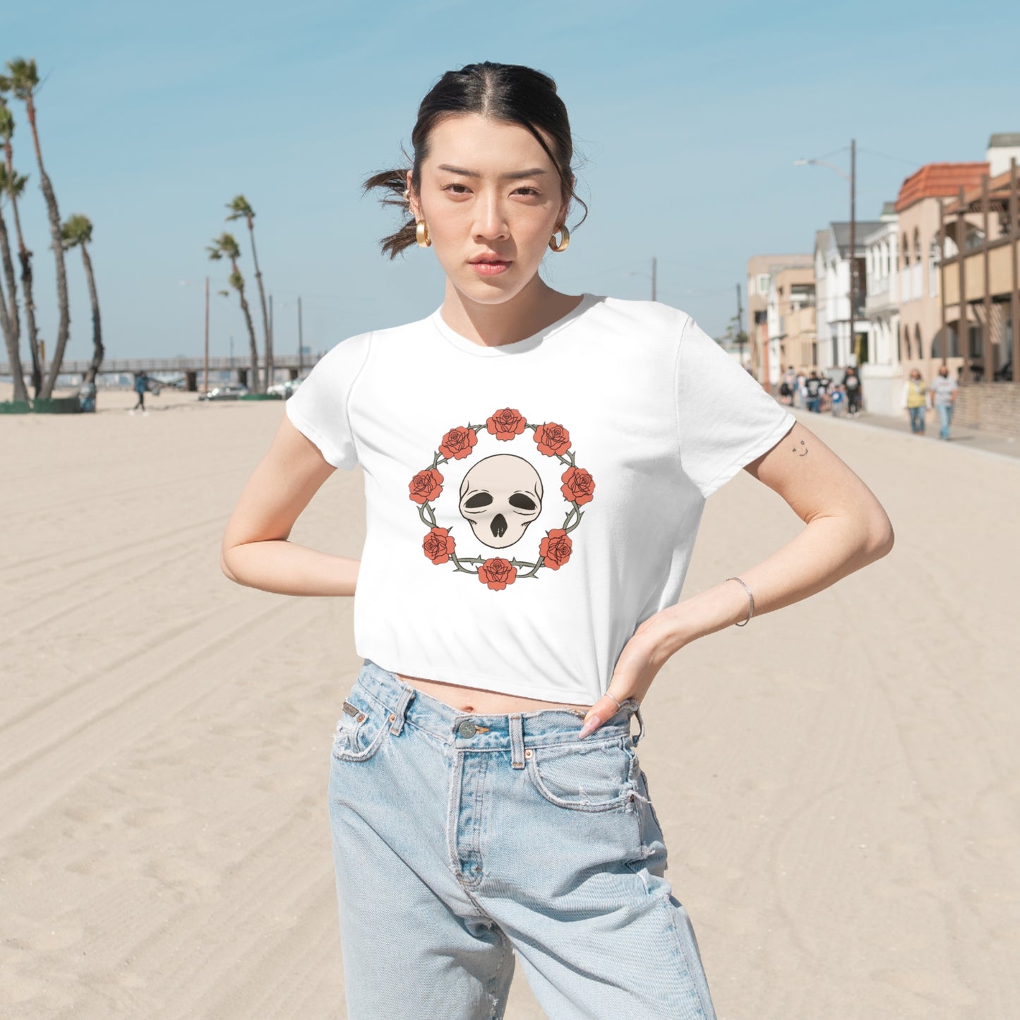 Dia de lo MRVN Cropped Tee