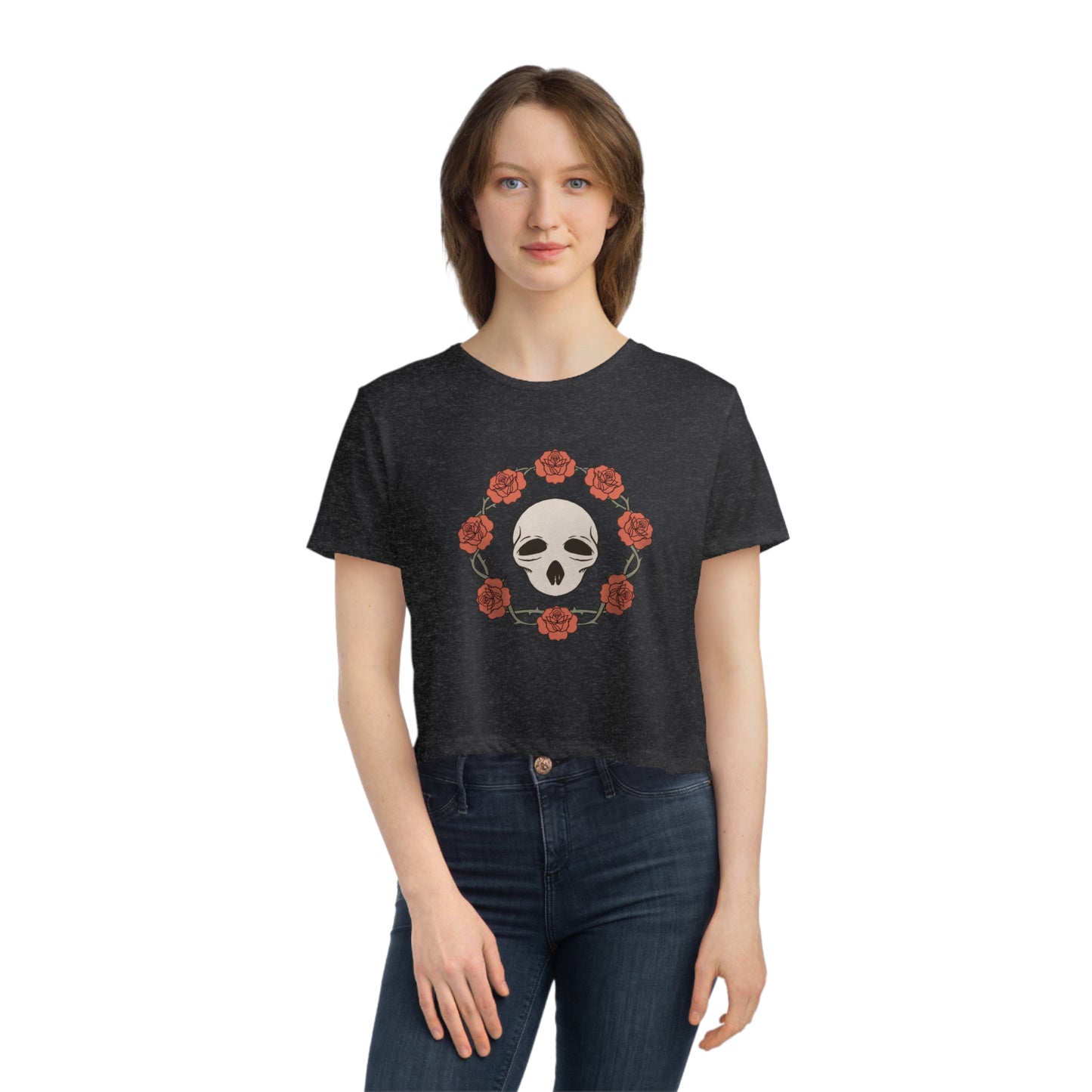 Dia de lo MRVN Cropped Tee