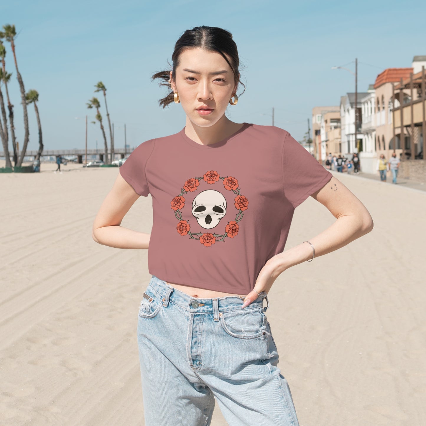 Dia de lo MRVN Cropped Tee
