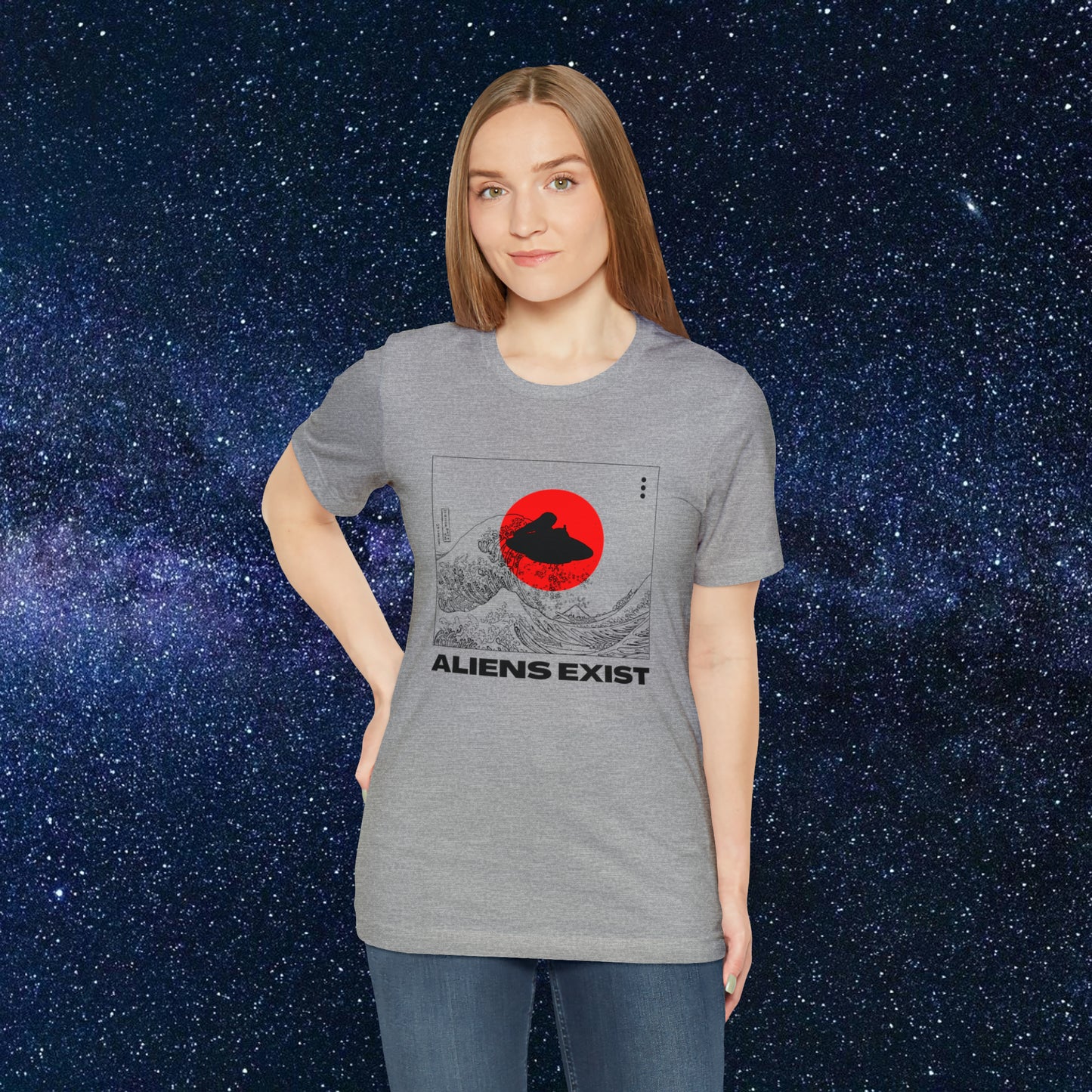 Aliens Exist in Japan t-shirt