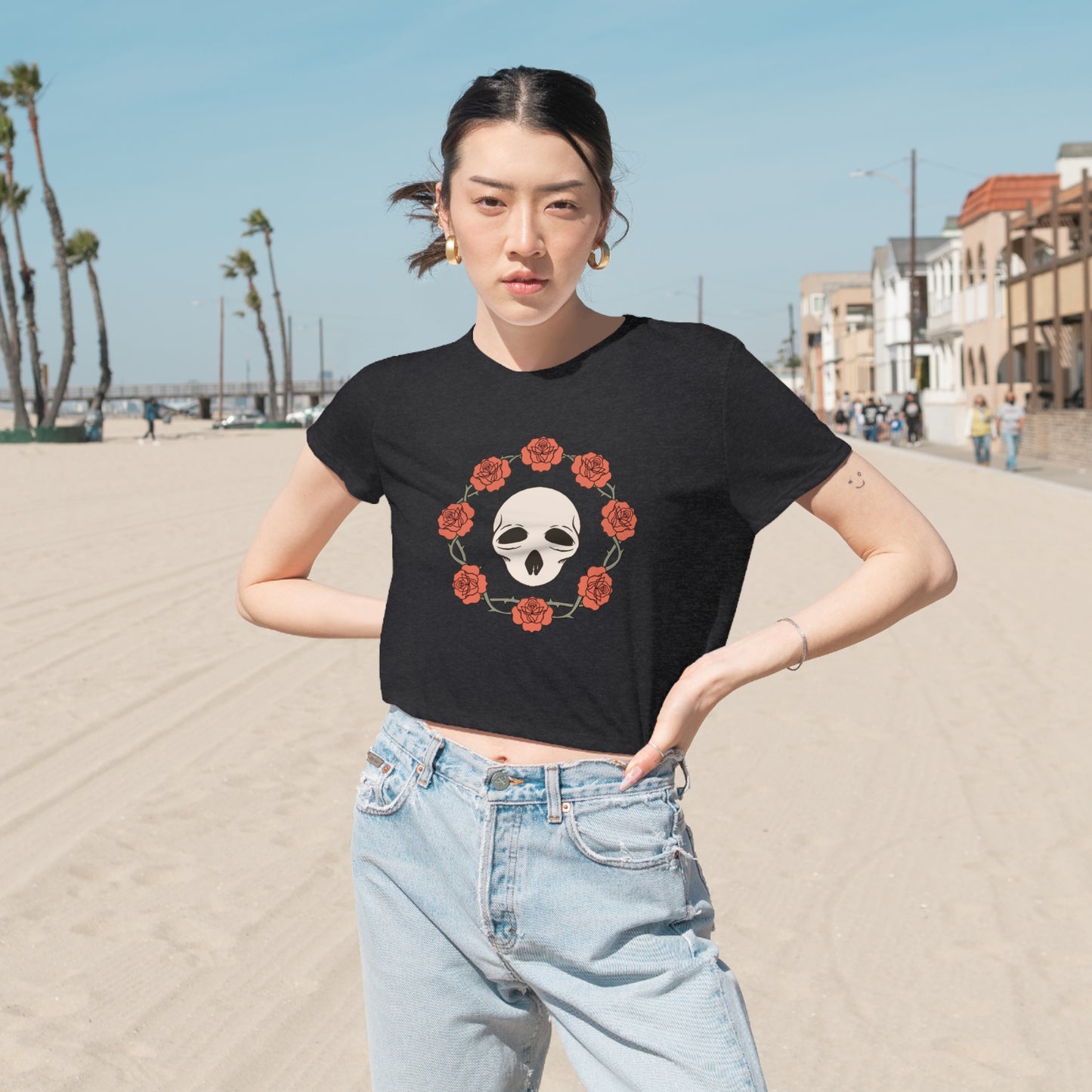 Dia de lo MRVN Cropped Tee