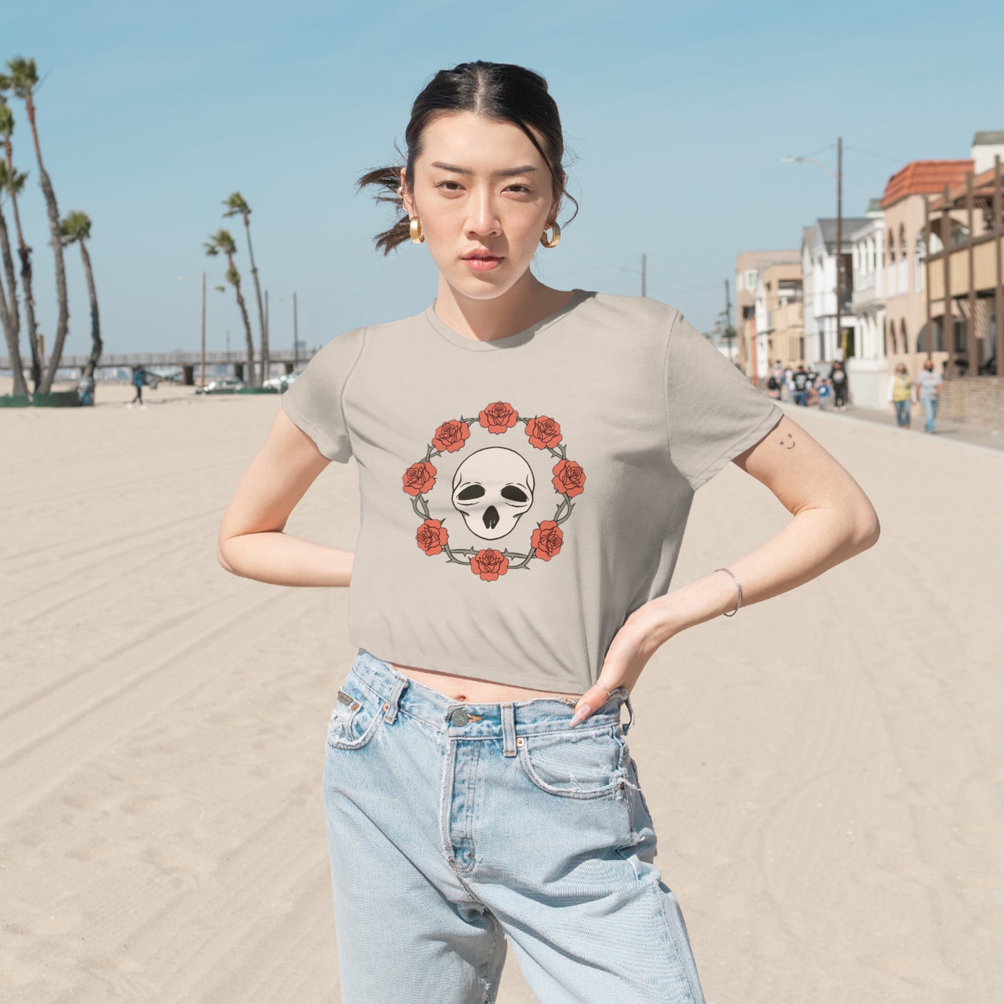Dia de lo MRVN Cropped Tee