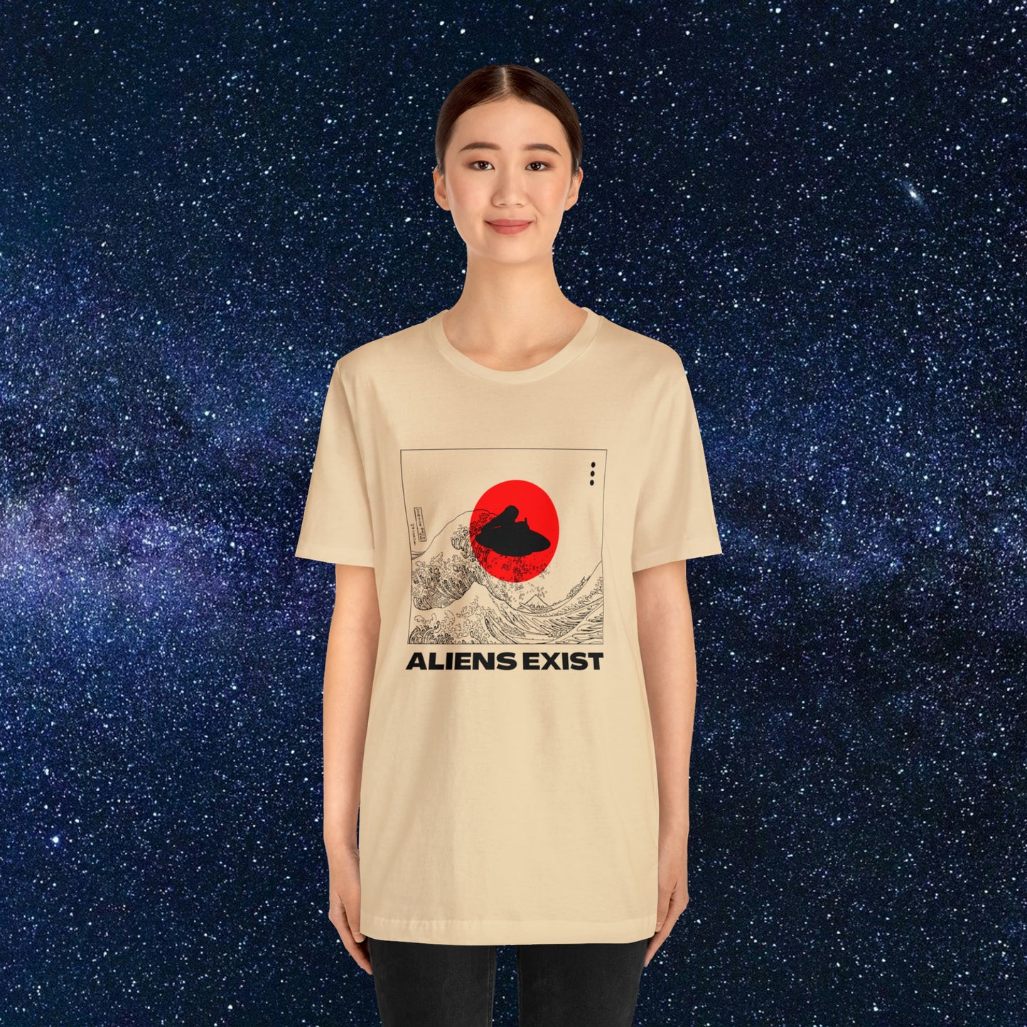 Aliens Exist in Japan t-shirt