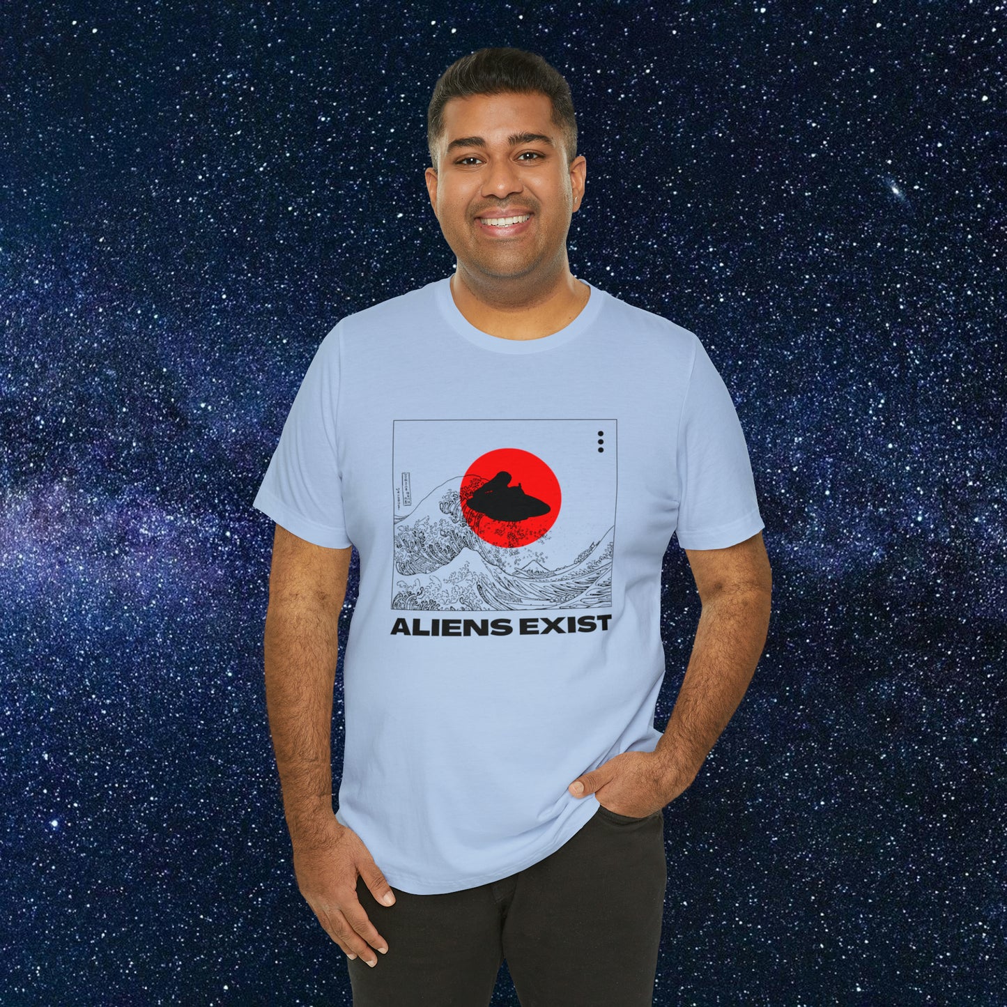 Aliens Exist in Japan t-shirt