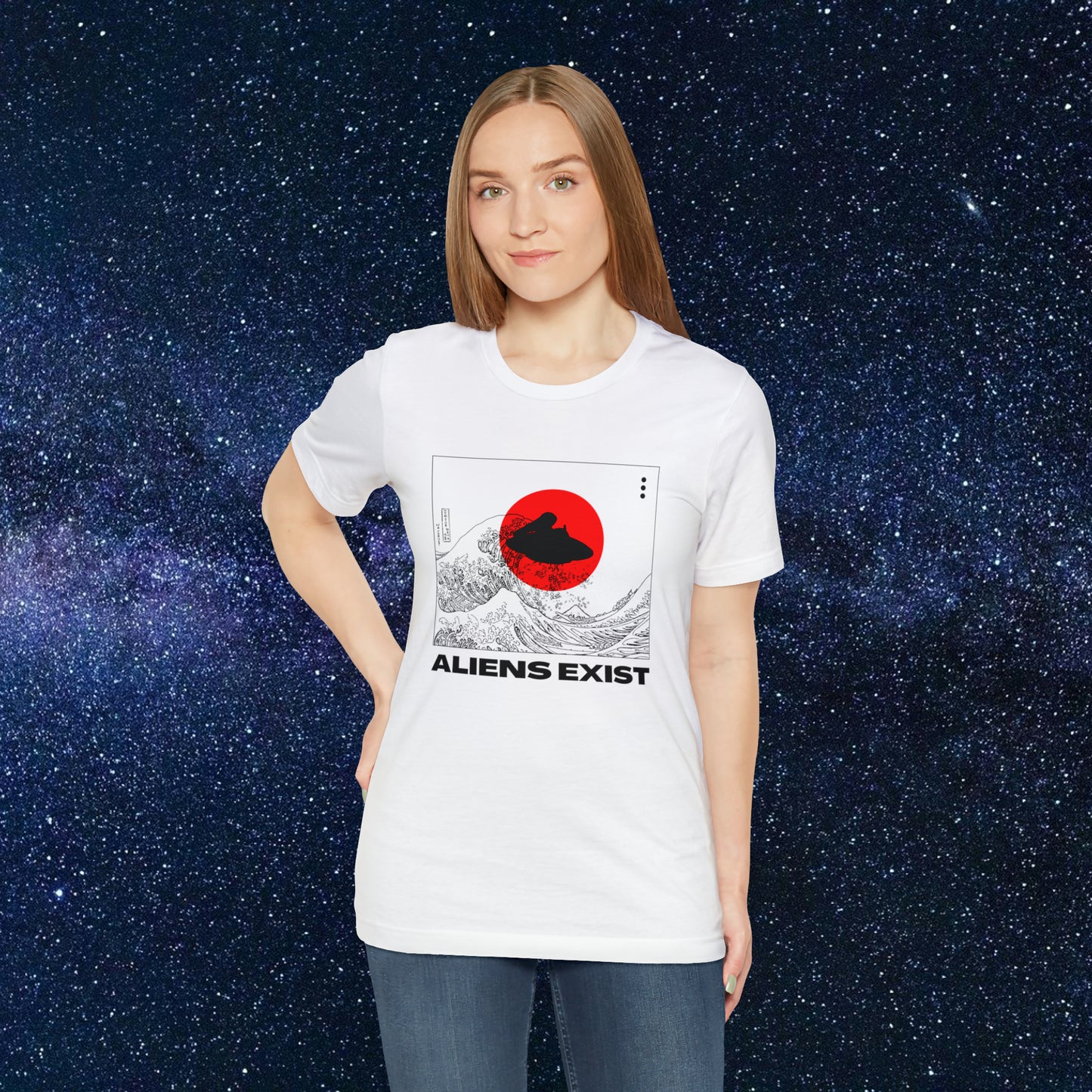 Aliens Exist in Japan t-shirt