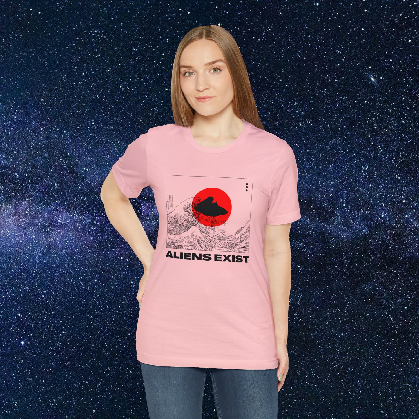 Aliens Exist in Japan t-shirt