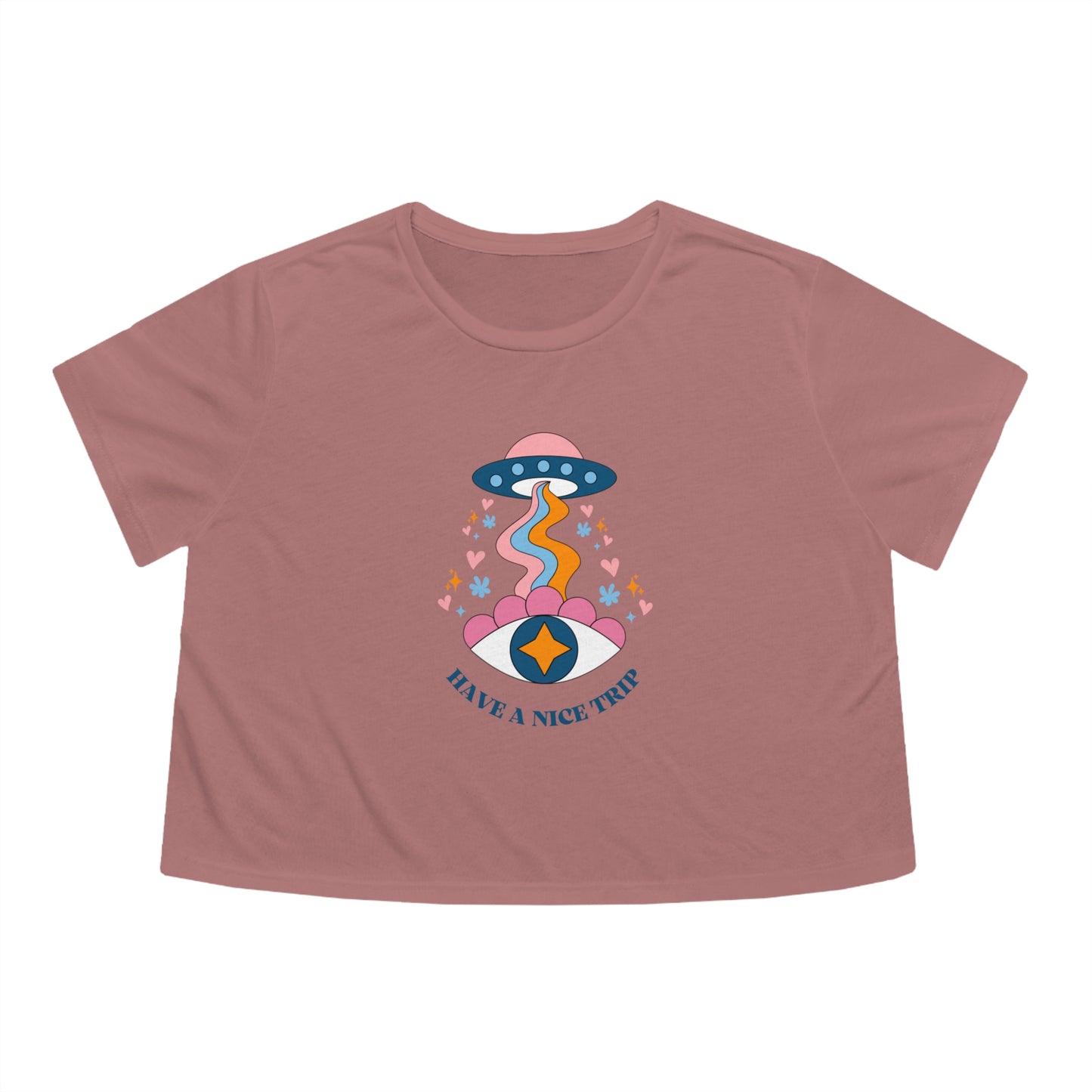 Trippy MRVN Cropped Tee