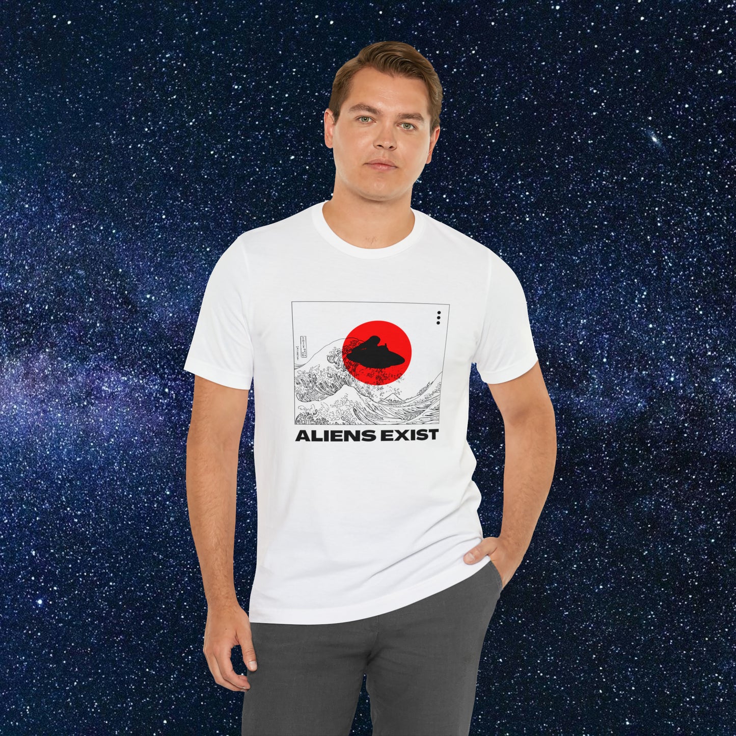 Aliens Exist in Japan t-shirt