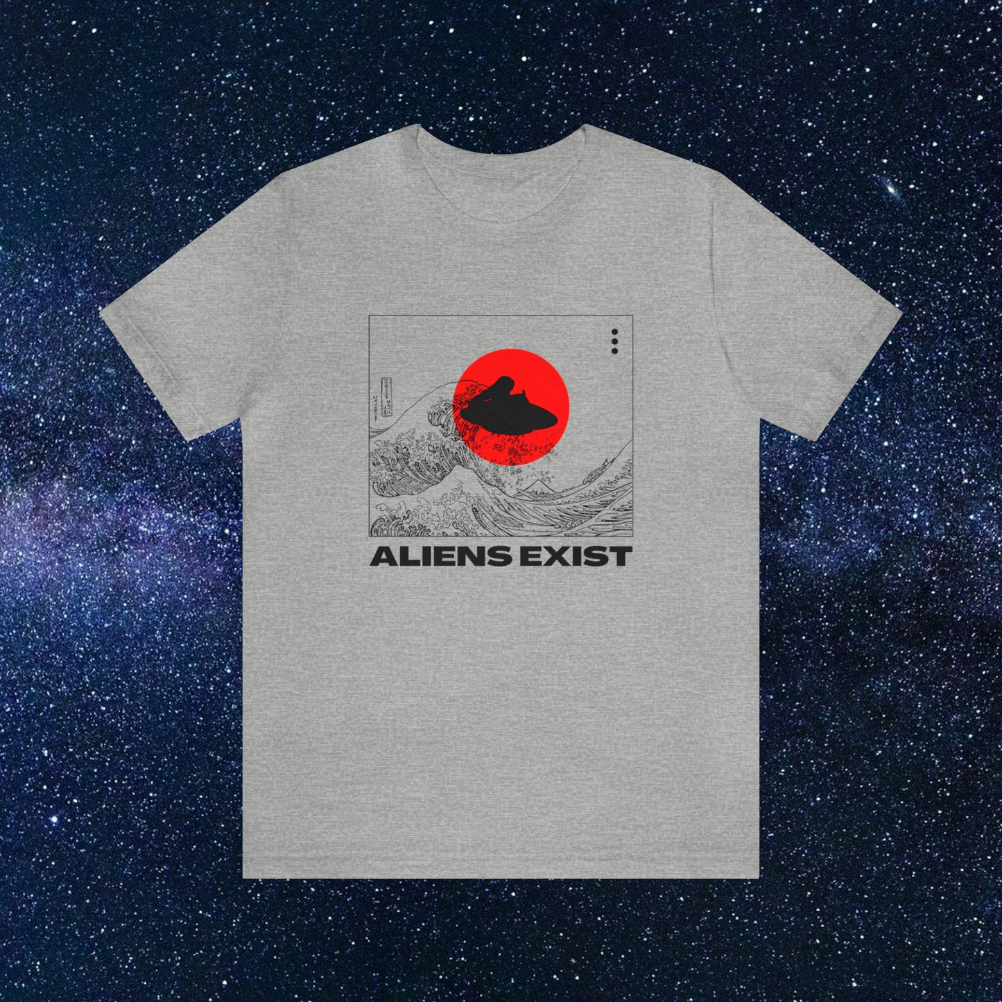 Aliens Exist in Japan t-shirt