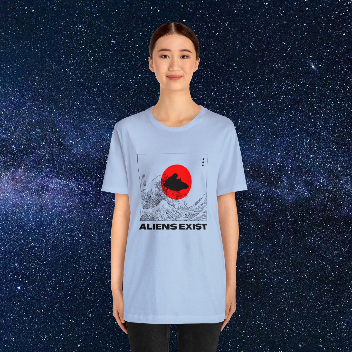 Aliens Exist in Japan t-shirt