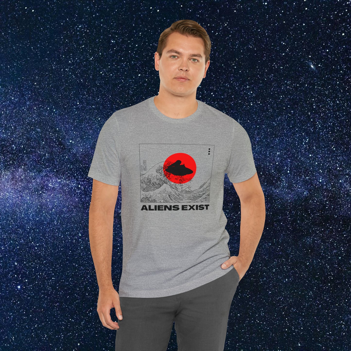 Aliens Exist in Japan t-shirt