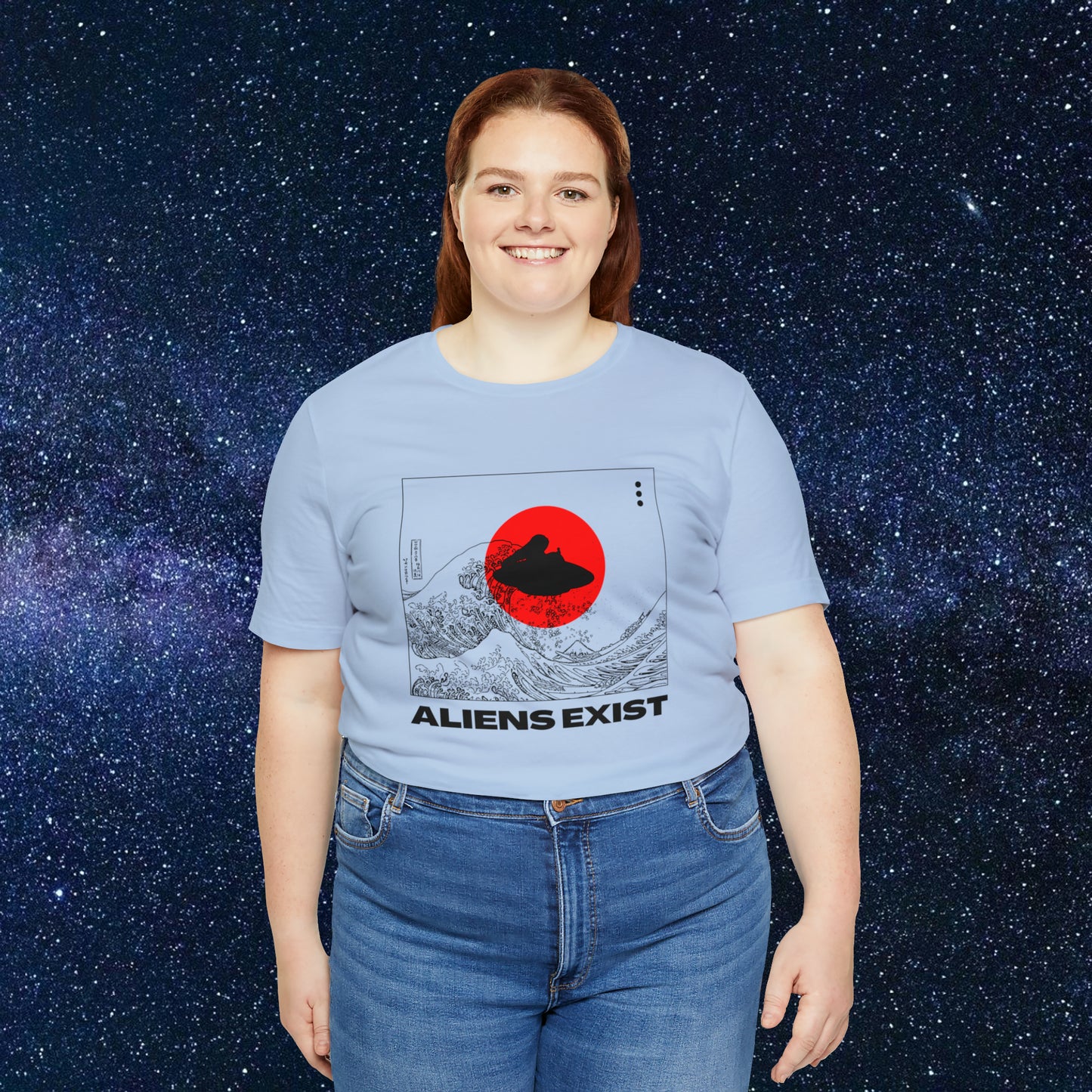 Aliens Exist in Japan t-shirt