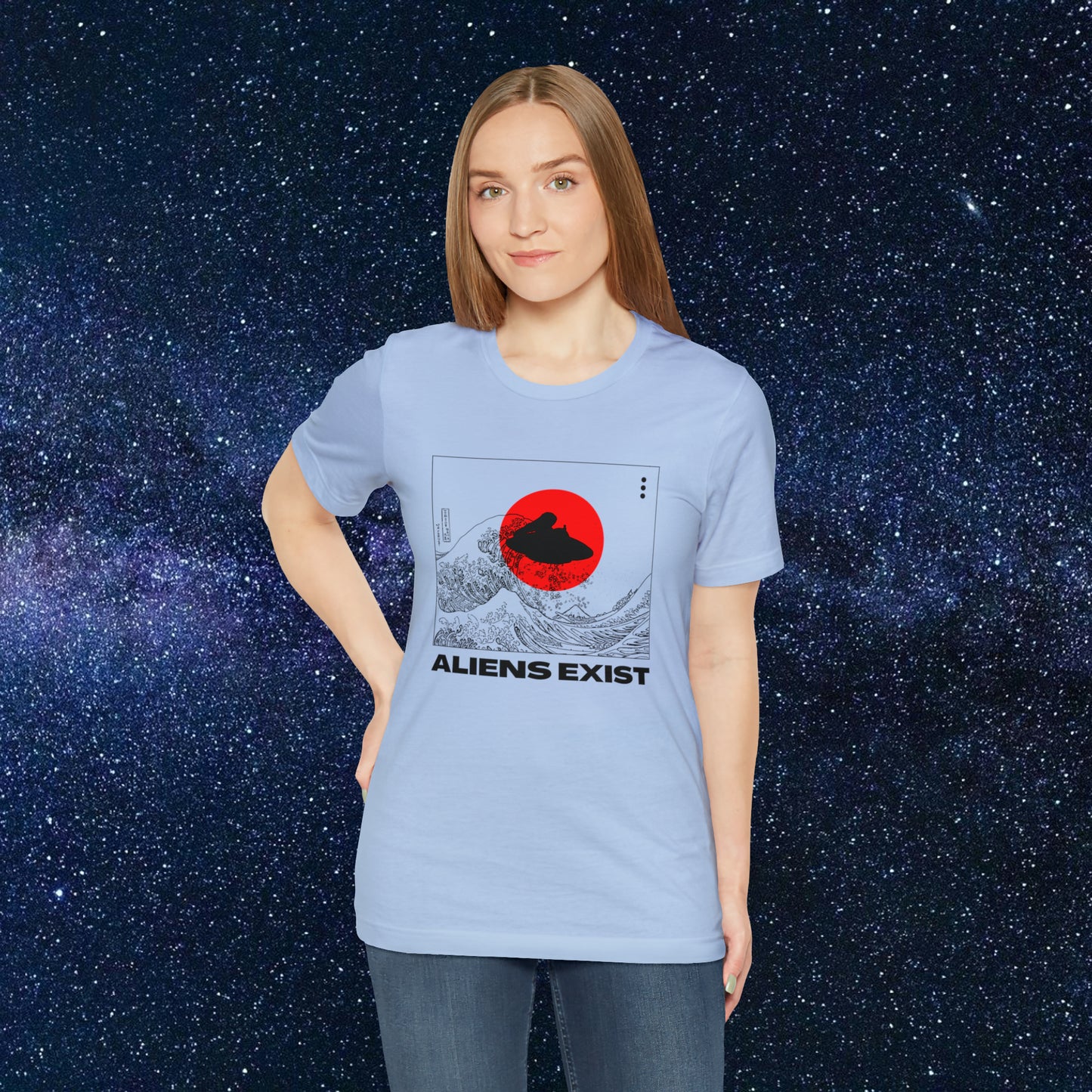 Aliens Exist in Japan t-shirt