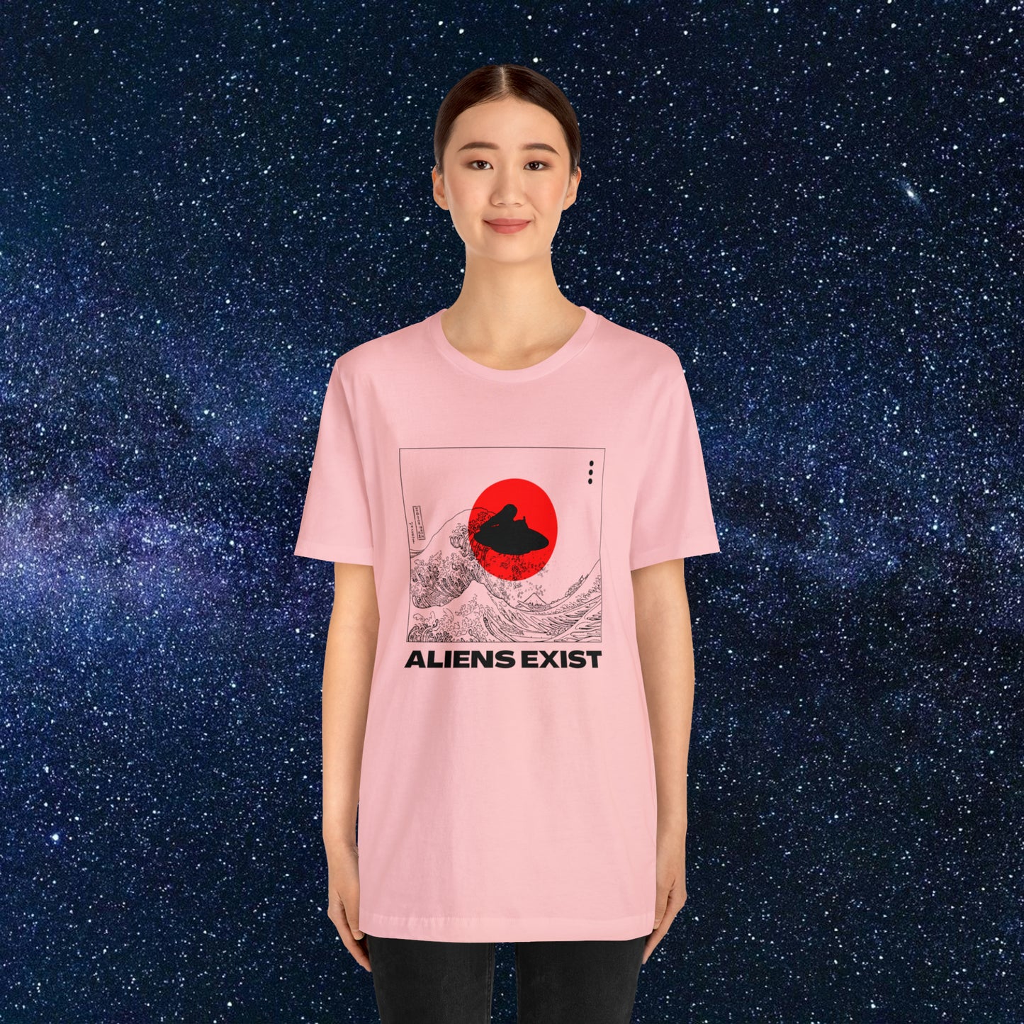 Aliens Exist in Japan t-shirt